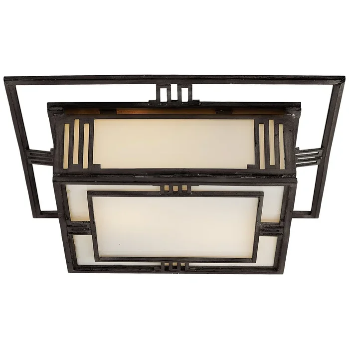 Visual Comfort Signature – Two Light Flush Mount – Enrique