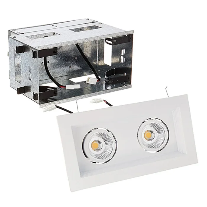 W.A.C. Lighting – MT-3LD211R-W930-WT – LED Two Light Remodel Housing with Trim and Light Engine – Mini Led Multiple Spots – White – MT3LD211RW930WT