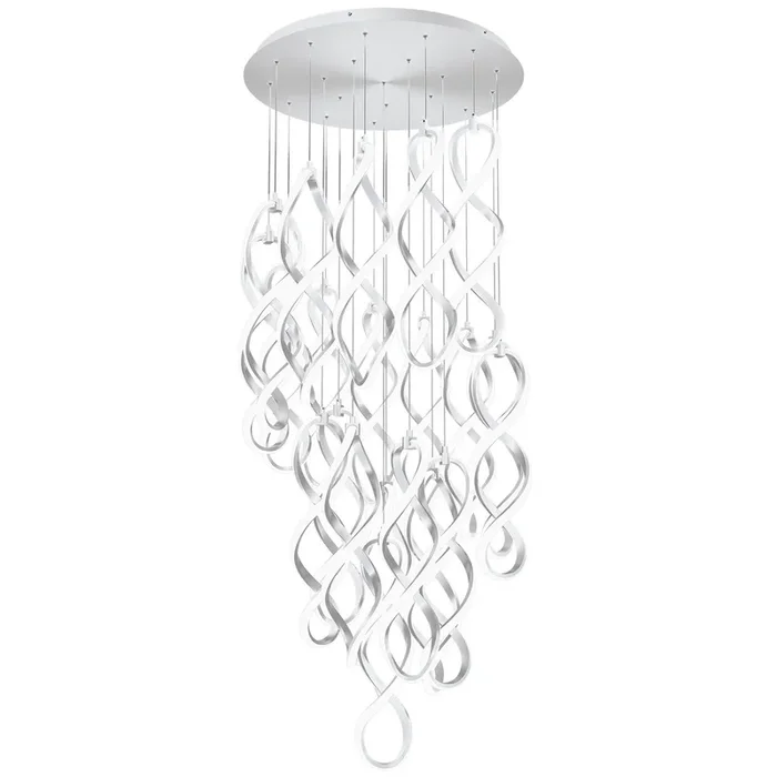 W.A.C. Lighting – PD-47821R-CH – LED Chandelier – Interlace – Chrome – PD47821RCH