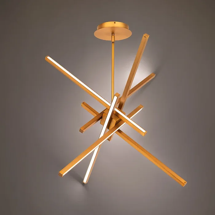 W.A.C. Lighting – PD-73139-AB – LED Pendant – Parallax – Aged Brass – PD73139AB