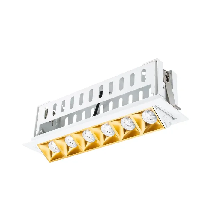 W.A.C. Lighting – R1GAT06-S940-GLWT – LED Adjustable Trim – Multi Stealth – Gold/White – R1GAT06S940GLWT