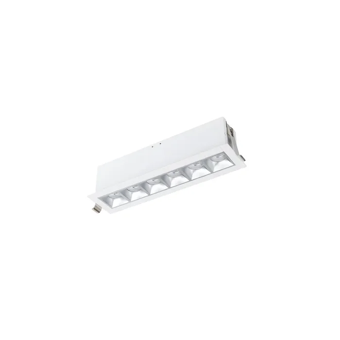 W.A.C. Lighting – R1GDT06-F935-HZWT – LED Downlight Trim – Multi Stealth – Haze/White – R1GDT06F935HZWT