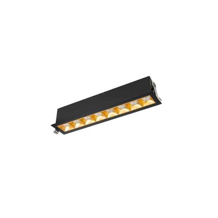 W.A.C. Lighting – R1GDT08-S927-GLBK – LED Downlight Trim – Multi Stealth – Gold/Black – R1GDT08S927GLBK