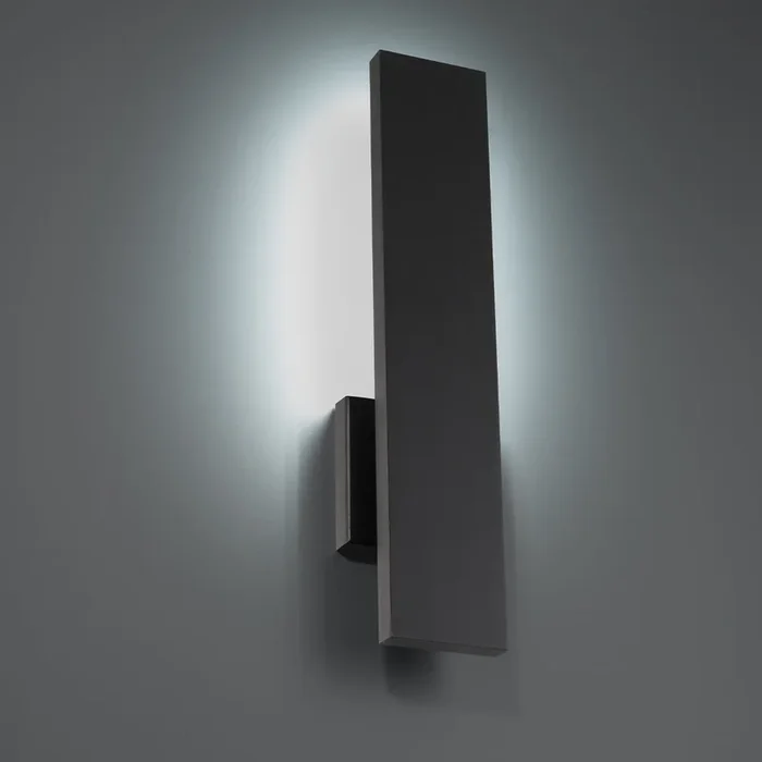 W.A.C. Lighting – WS-W29118-40-BK – LED Outdoor Wall Light – Stag – Black – WSW2911840BK