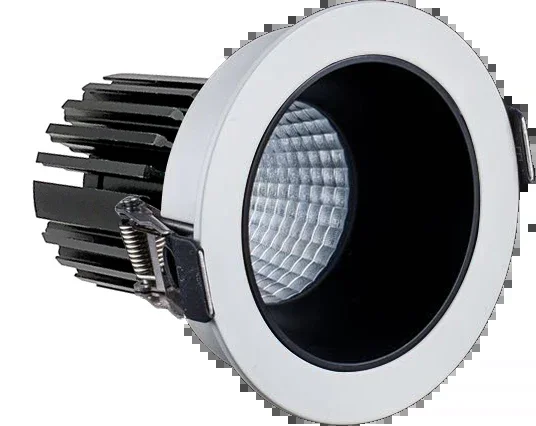 Westgate Manufacturing 3 Inch LED Winged Recessed Light Open Trim 10W 3000K Black (LRD-10W-30K-3WTR-BK)