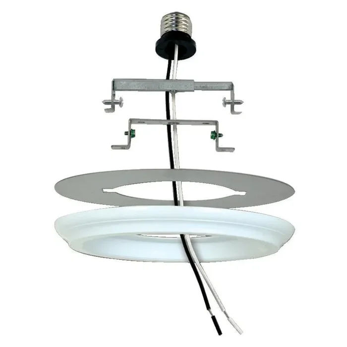 Westinghouse Recessed Light Converter With Adjustable Bar Transforms Existing Recessed Lighting Into A Pendant Or Light Fixture (0101100)