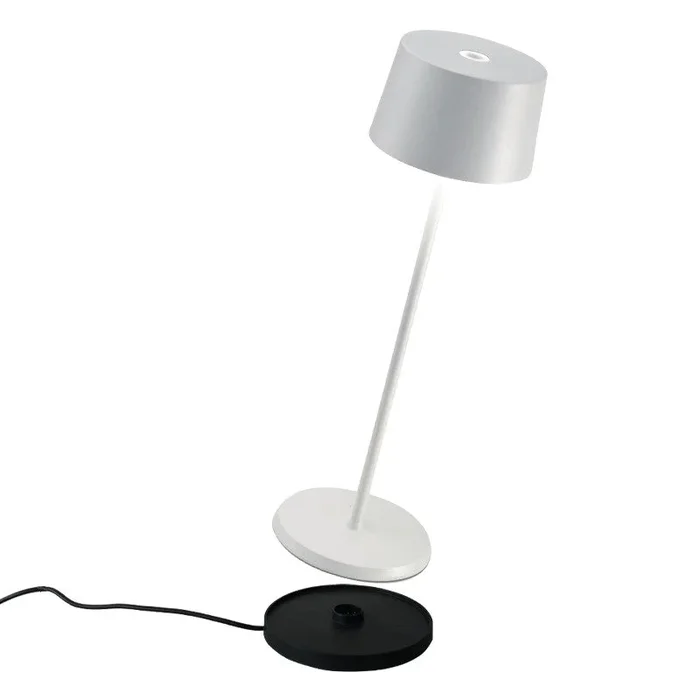 Zafferano – LD0850B4 – LED Table Lamp – Olivia – White – LD0850B4